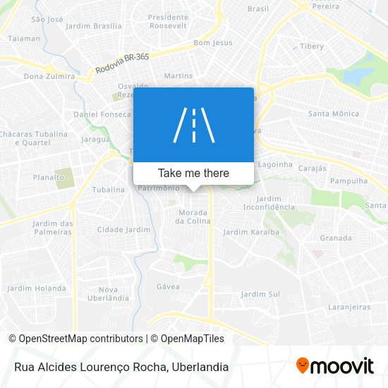 Rua Alcides Lourenço Rocha map