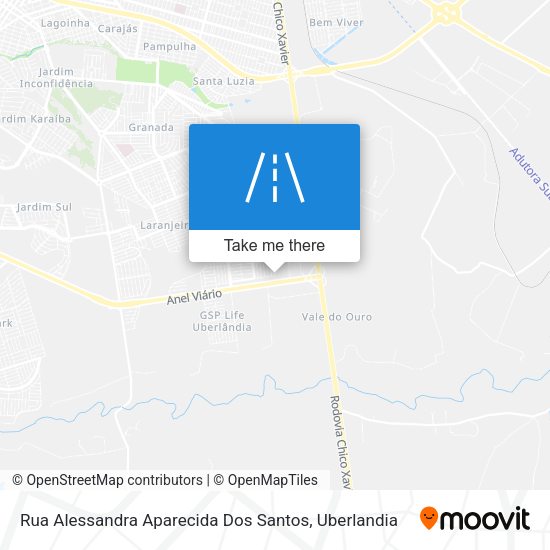 Rua Alessandra Aparecida Dos Santos map