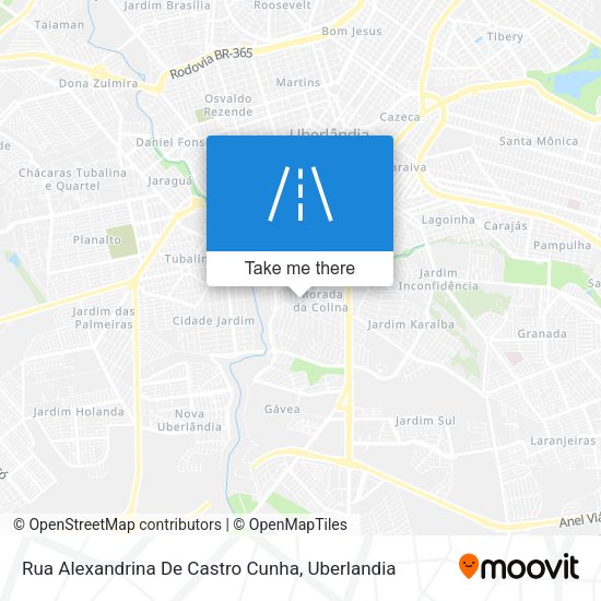 Rua Alexandrina De Castro Cunha map