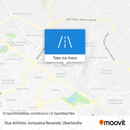 Rua Antônio Junqueira Resende map