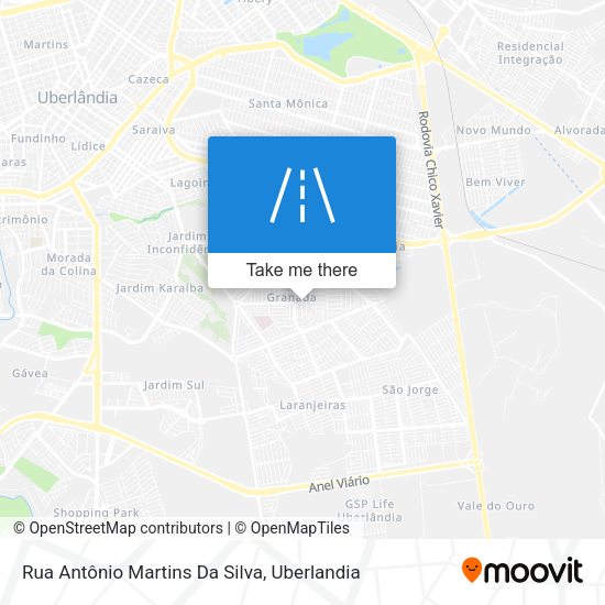 Rua Antônio Martins Da Silva map