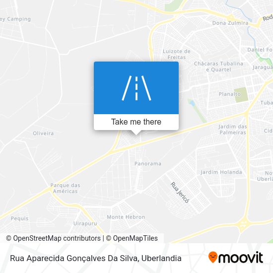 Rua Aparecida Gonçalves Da Silva map
