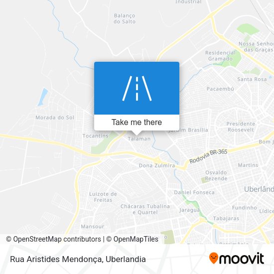 Rua Aristides Mendonça map