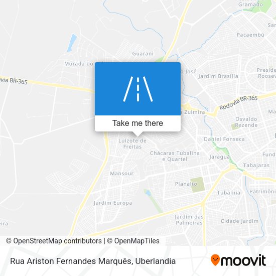 Rua Ariston Fernandes Marquês map