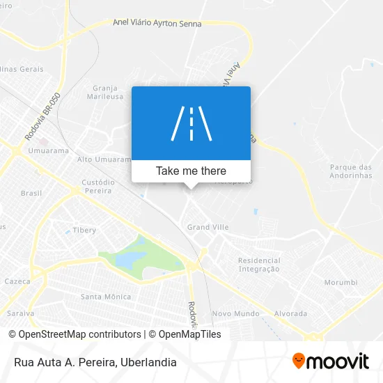 Rua Auta A. Pereira map