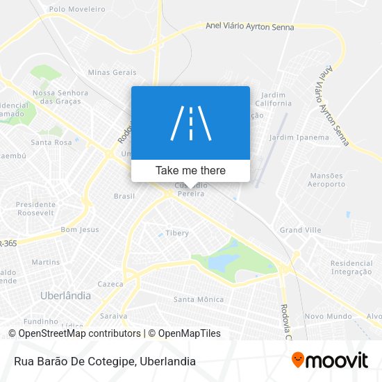 Rua Barão De Cotegipe map