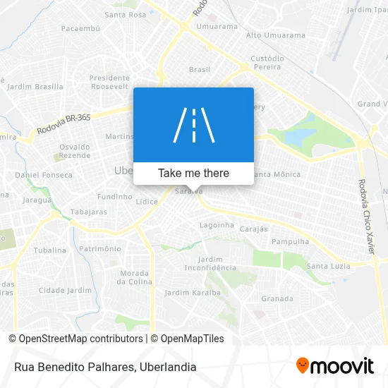Rua Benedito Palhares map
