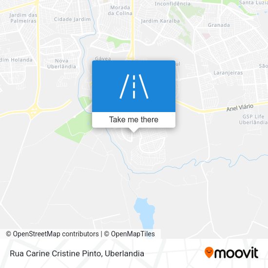 Rua Carine Cristine Pinto map