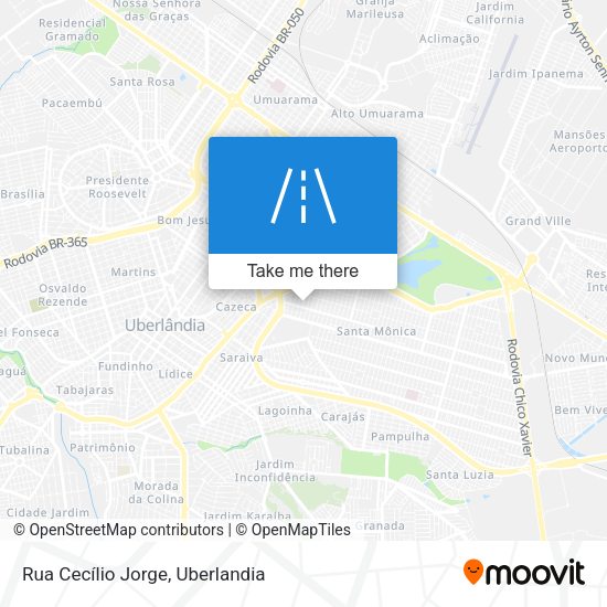 Rua Cecílio Jorge map
