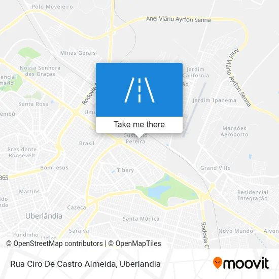 Rua Ciro De Castro Almeida map