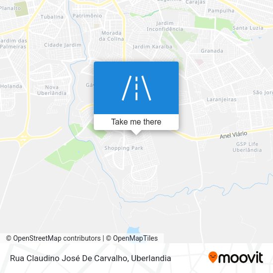 Rua Claudino José De Carvalho map