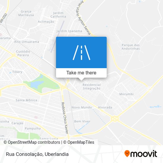 Rua Consolação map