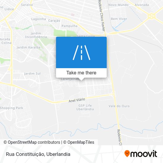 Rua Constituição map