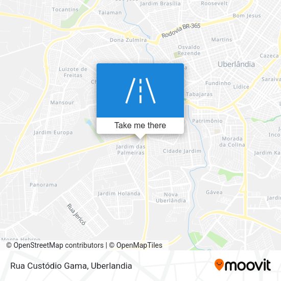 Rua Custódio Gama map