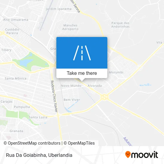 Rua Da Goiabinha map