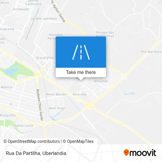 Rua Da Partilha map