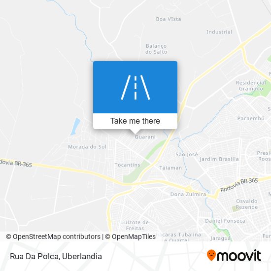 Rua Da Polca map