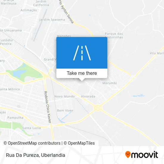 Rua Da Pureza map