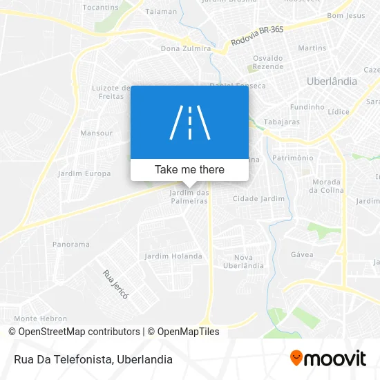 Rua Da Telefonista map