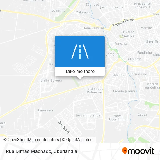 Rua Dimas Machado map