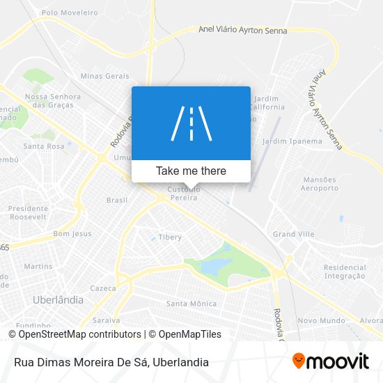 Rua Dimas Moreira De Sá map