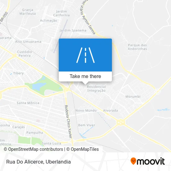 Rua Do Alicerce map