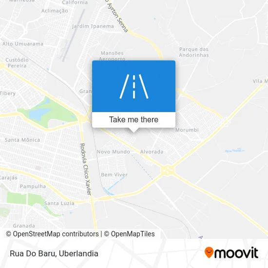 Rua Do Baru map