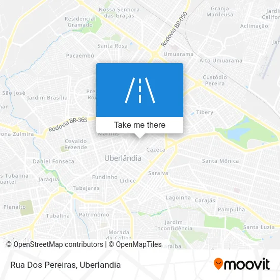Rua Dos Pereiras map
