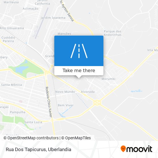 Rua Dos Tapicurus map