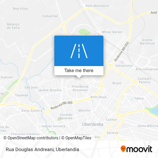 Rua Douglas Andreani map