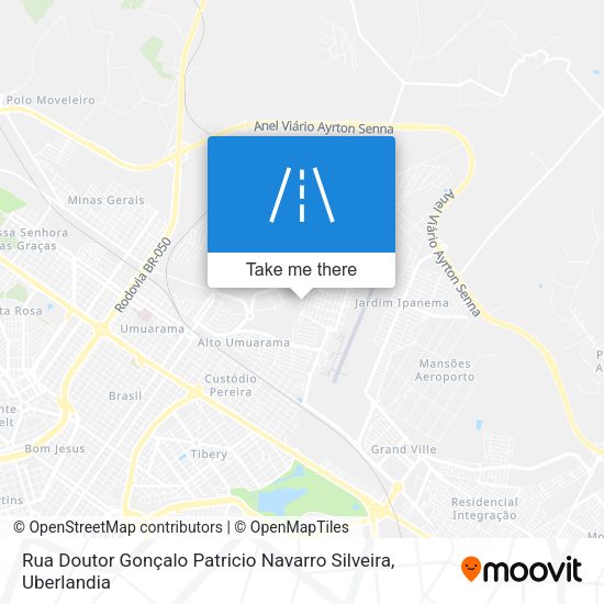 Rua Doutor Gonçalo Patricio Navarro Silveira map