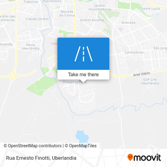 Rua Ernesto Finotti map