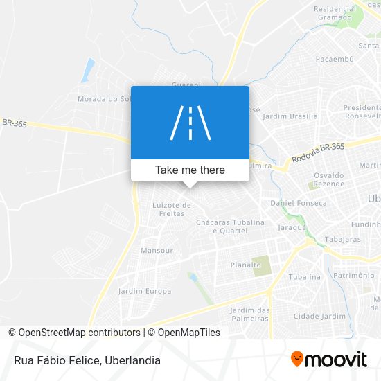 Rua Fábio Felice map