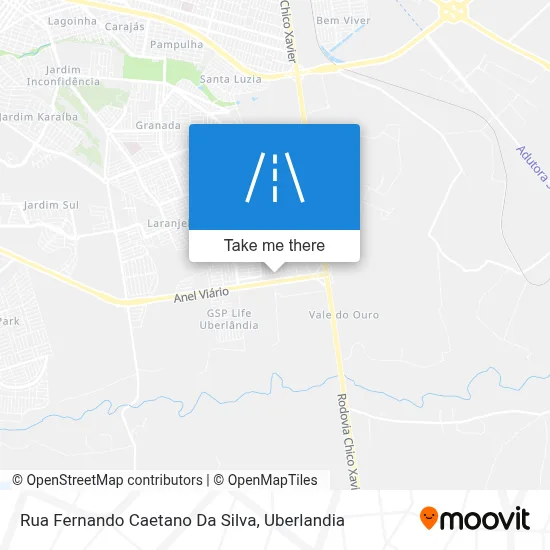 Rua Fernando Caetano Da Silva map