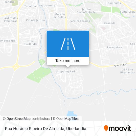 Rua Horácio Ribeiro De Almeida map