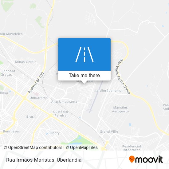 Rua Irmãos Maristas map