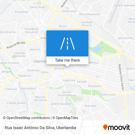 Rua Isaac Antônio Da Silva map