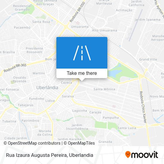 Rua Izaura Augusta Pereira map