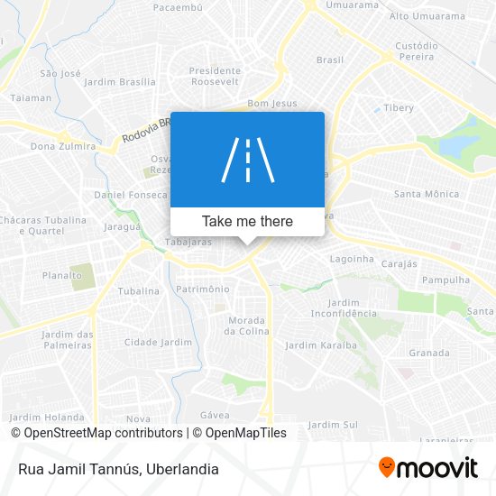 Rua Jamil Tannús map