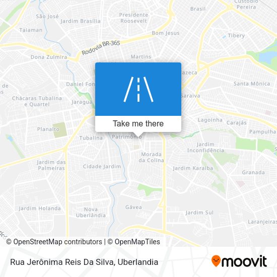 Rua Jerônima Reis Da Silva map