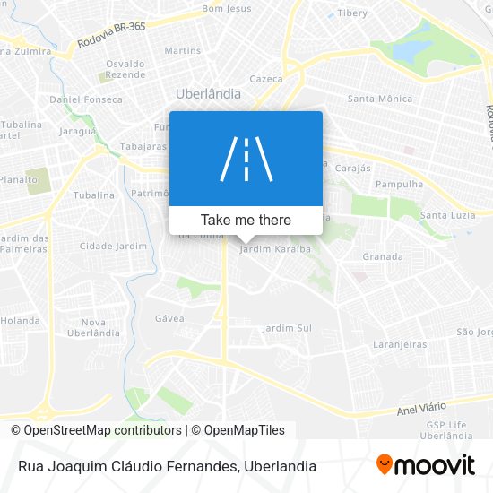 Rua Joaquim Cláudio Fernandes map