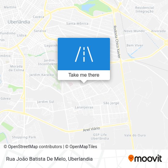Rua João Batista De Melo map