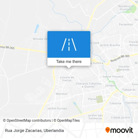 Rua Jorge Zacarias map