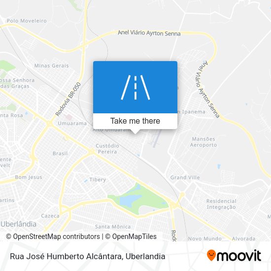Rua José Humberto Alcântara map
