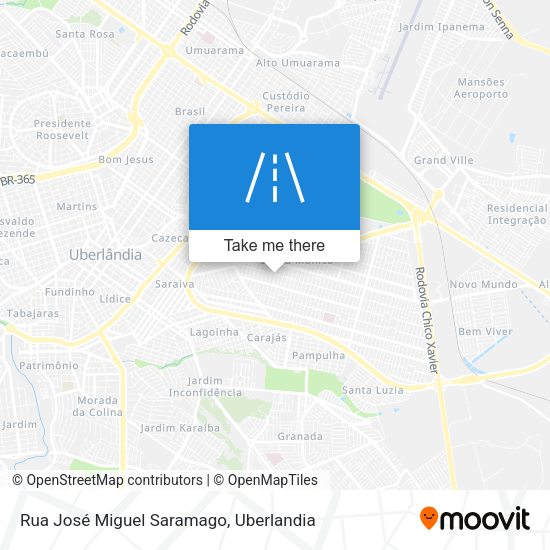Rua José Miguel Saramago map
