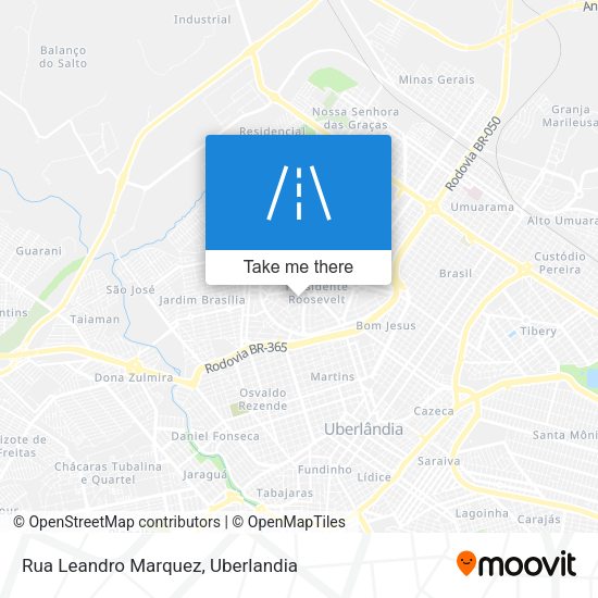 Rua Leandro Marquez map