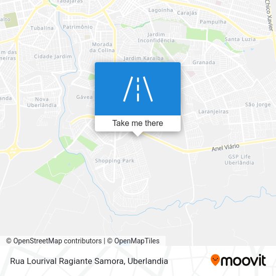 Rua Lourival Ragiante Samora map