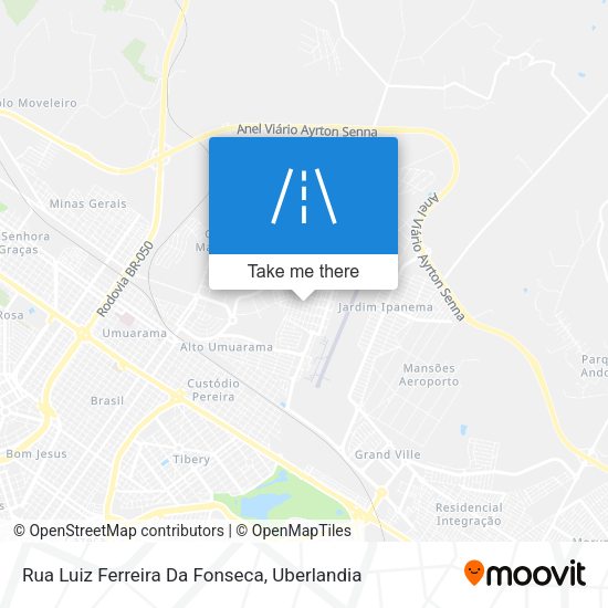 Rua Luiz Ferreira Da Fonseca map