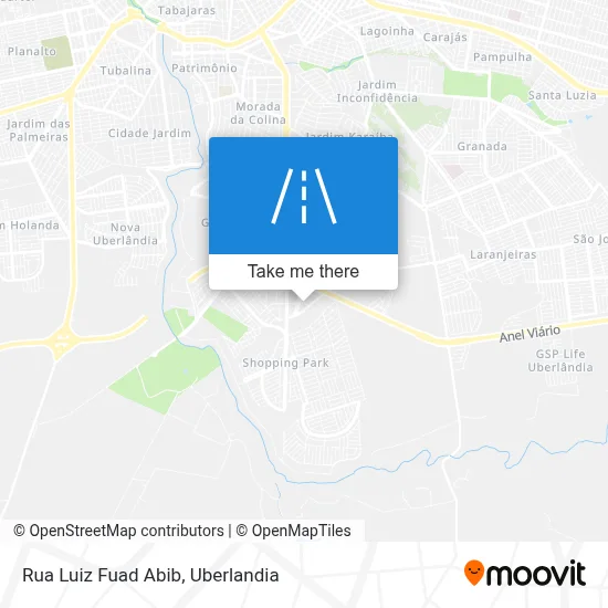 Rua Luiz Fuad Abib map