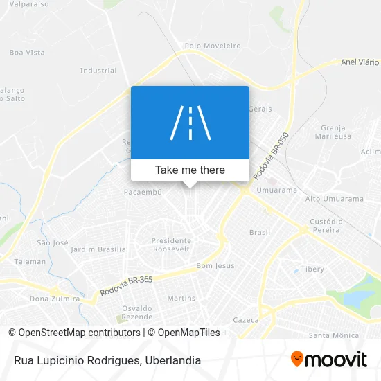 Rua Lupicinio Rodrigues map